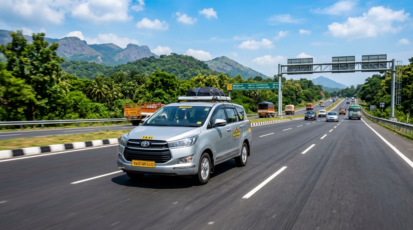 Round-Trip Outstation Taxi